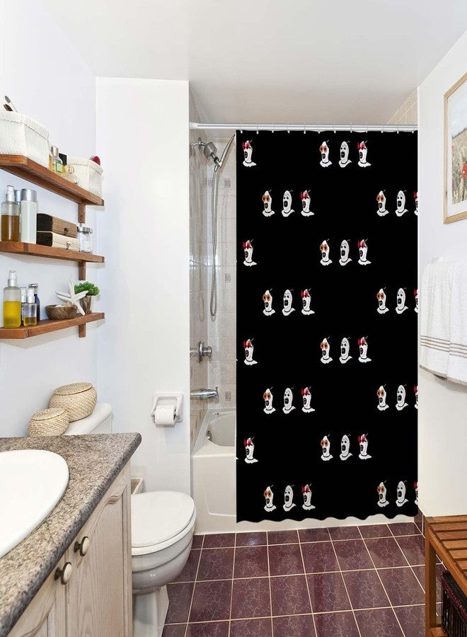 Funnytree Nightmare Clown Shower Curtain, The Horror Show Bathroom Decor, Waterproof Fabric Durable Easy Care Washable, 72"X72"(Hooks Not Included) SC00202-002 - Image 5