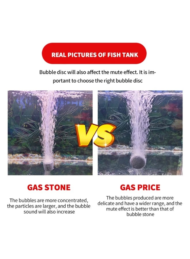 SANMUGEED Aquarium Air Pump, Mini USB Fish Tank Pump, Portable Energy Saving Oxygen Bubbler Aerator with Air Stone for Small Aquariums, Outdoor Fishing - Image 5