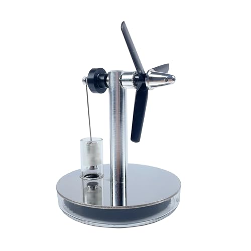 Sunnytech Mini Low Temperature Stirling Silver Engine Motor Mechanical Skills Educational Model LT006 - Image 5
