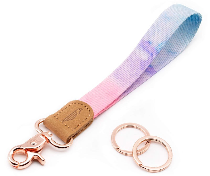 POCKT Lanyard for Keys Wristlet Strap Key Chain Holder for Men and Women - Cool Hand Wrist Lanyards for Keys and Wallets | Mood - Image 1