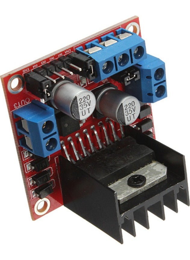 Robotekno - Arduino L298N Motor Driver Shield - DC Motor Driver Raspberry - Image 1