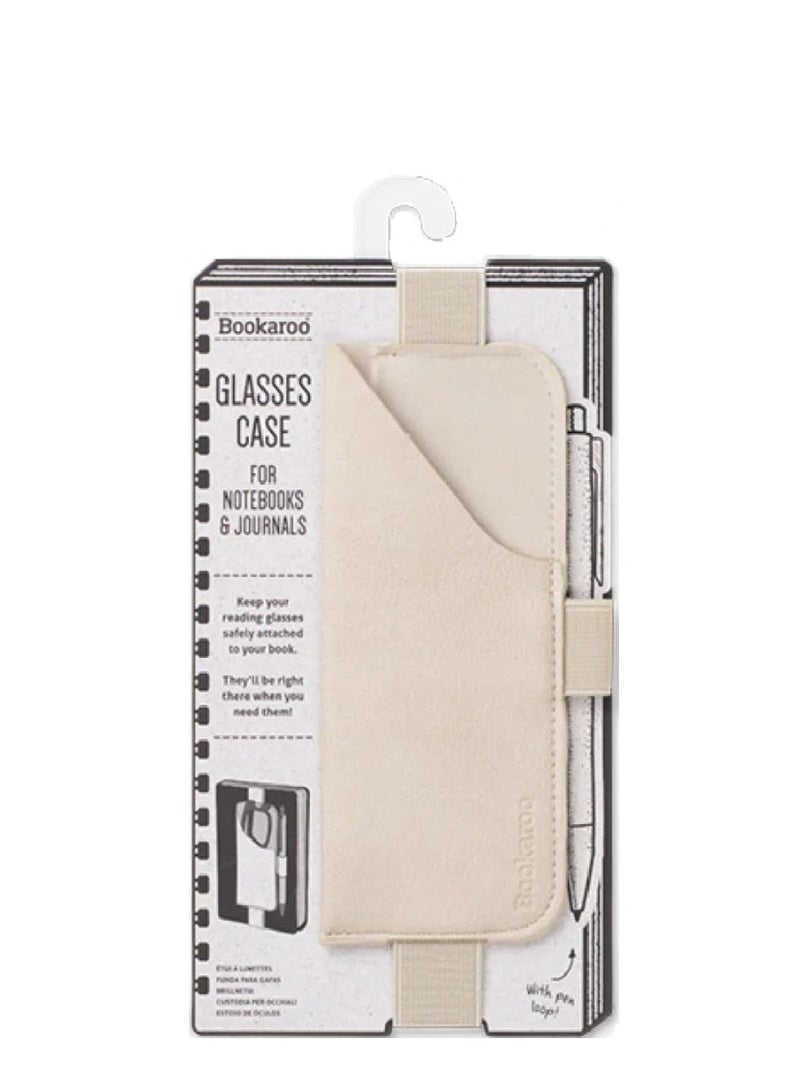 IF Bookaroo Glasses Case - Cream