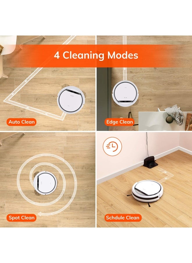 iLife - ILIFE V3s Pro Robot Vacuum Cleaner Tangle-free Suction Slim Automatic Self-Charging Robotic Vacuum Cleaner Daily Schedule Cleaning Ideal For Pet Hair Hard Floor and Low Pile Carpet Pearl White - Image 1