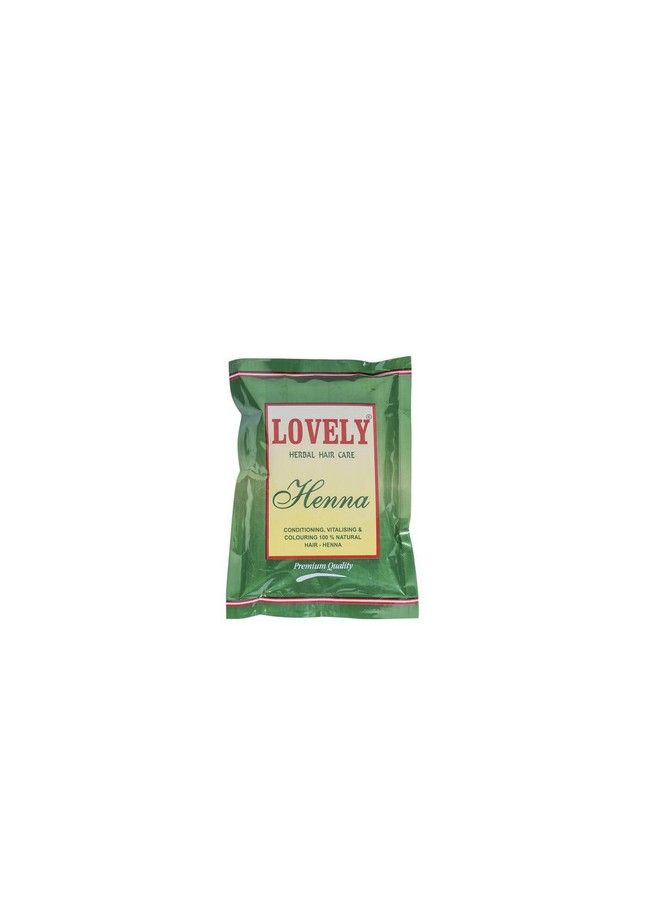 LOVELY Henna Herbal Hair Care Powder ; Conditioning And Colouring Natural Hair 60 Grams - Image 1
