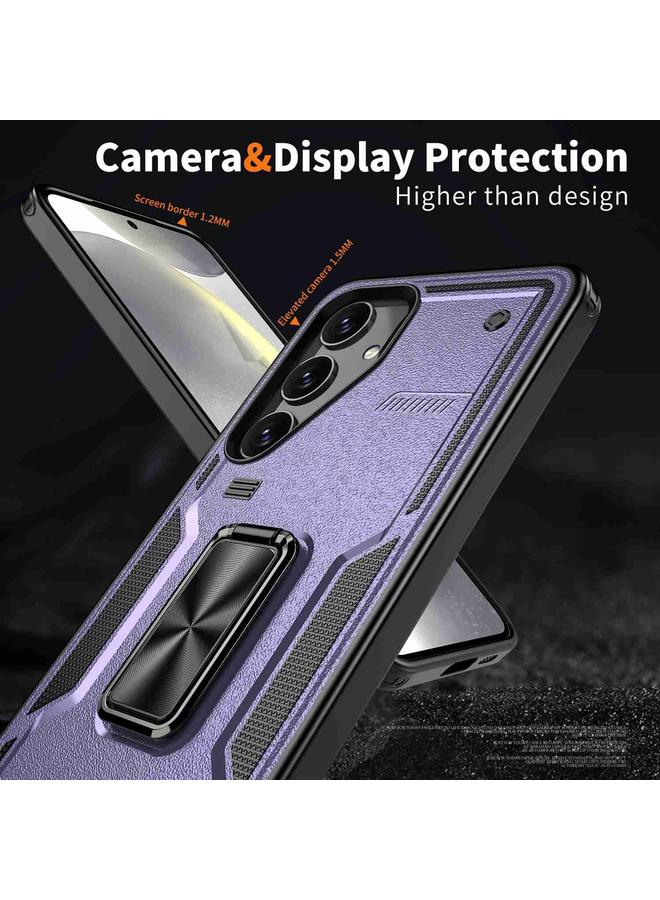 S-TOP Case For Samsung Galaxy A55 5G Ring Holder PC Hybrid TPU Phone Case - Image 5