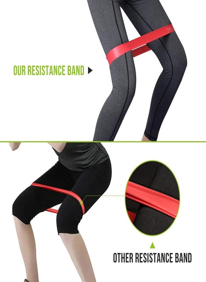 KD Resistance Loop Exercise Bands for Home Fitness, Stretching, Strength Training, Physical Therapy, Workout Bands, Pilates Flexbands, Set of 5 - Image 4