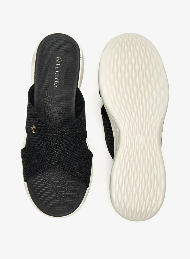 لو كونفورت LE CONFORT SANDAL CROSS STRAP FLYKNIT
