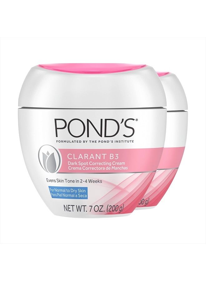 Pond's Dark Spot Corrector Clarant B3 Normal To Dry Skin,7 Ounce (Pack of 2) - Image 1