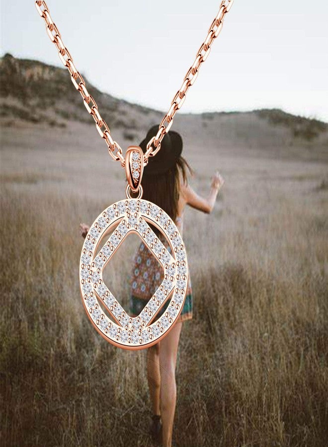 MAOFAED NA Necklace for Addiction Recovery Supporters, Stainless Steel New Beginnings Gift for NA Community Members, Individuals in Recovery - Image 4