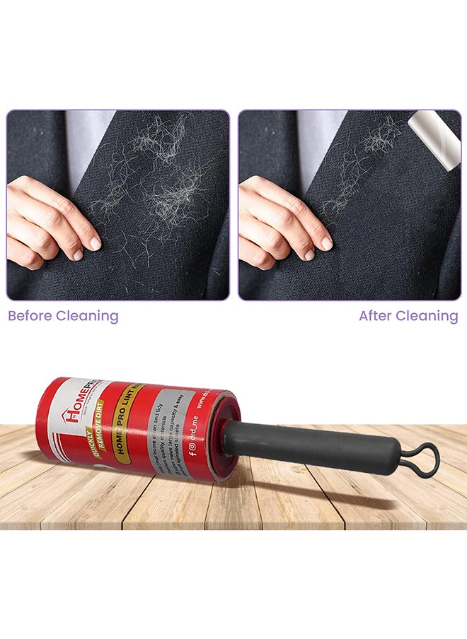 Home Pro - Lint Roller with Elegant Handle,  Pet Fur and Lint Removal - Image 1