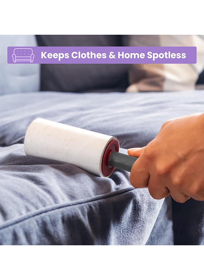 Home Pro - Lint Roller with Elegant Handle,  Pet Fur and Lint Removal - Image 1