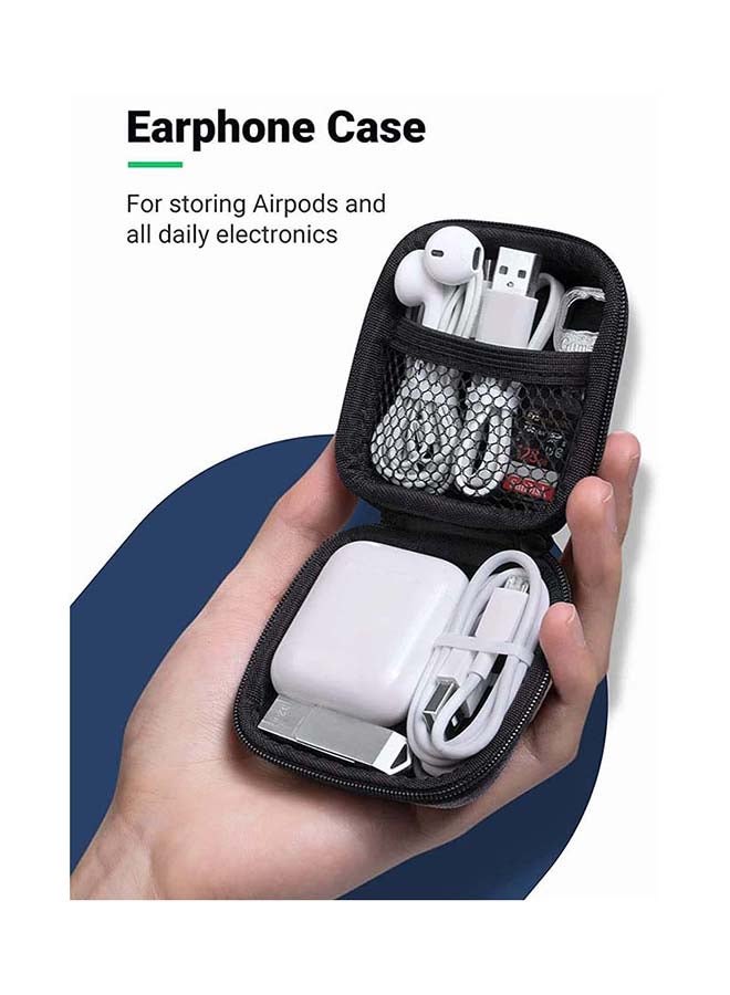 Ugreen Headphone Case of AirPods 3/Pro/2/1 Eva Earphone Carrying Case for Bose Beats Wireless Bluetooth Earbuds, Shockproof Small Carrying Pouch Case for USB Cable - Image 2