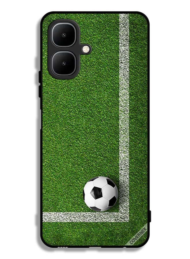 Covernex Tecno Pop 10 Protective Case Cover Soccer Ball In Corner