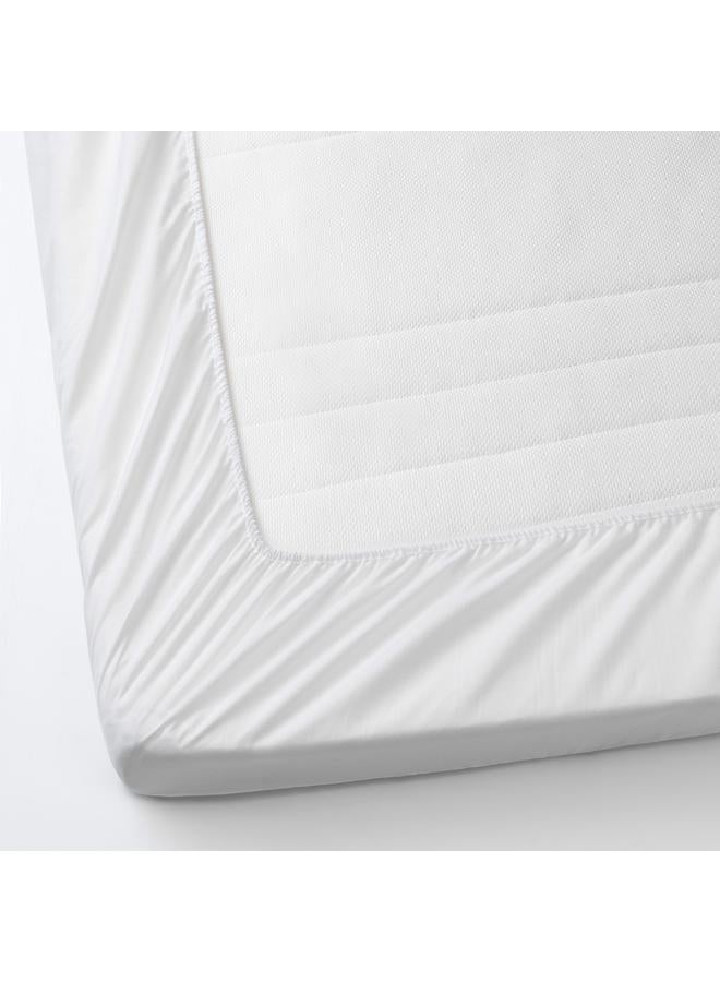 Zaboon Mattress protector, white, 60x120 cm - Image 2