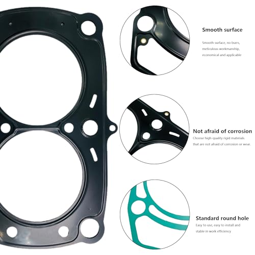 BIGLKNM Engine Top End Gasket Set Kit Compatible for Polaris Ranger 700 800 RZR 800 Sportsman 700 800, Complete ATV Motor Rebuild Engine Top End Gasket - Image 3