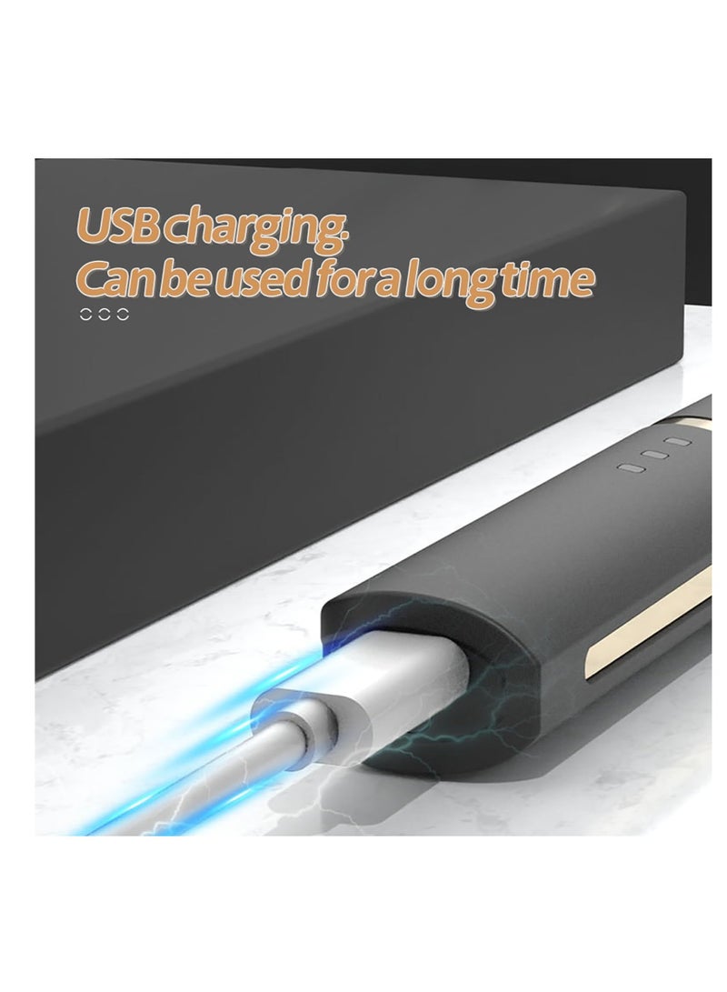 KASTWAVE Rechargeable Heated Eyelash Curler, Natural Curling Eye Lashes, 24 Hours Long Lasting, Suitable for Home Work and Trave (Black) - Image 3