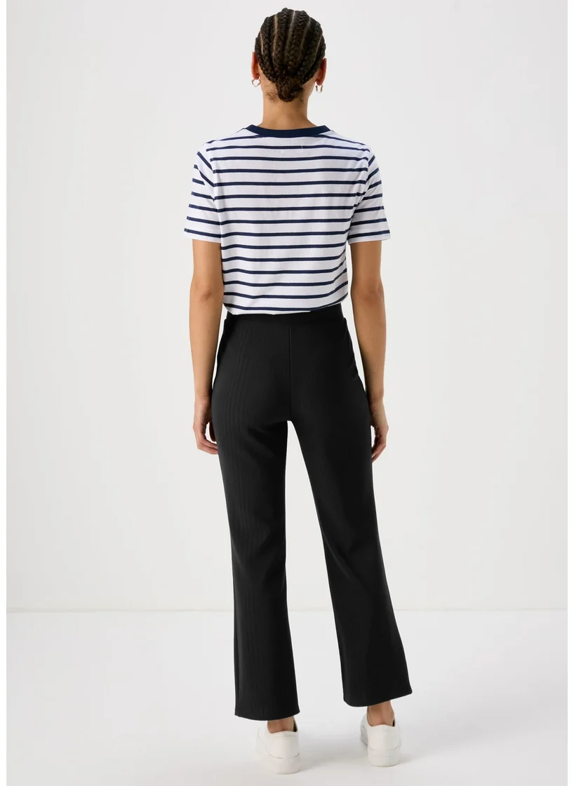 Matalan Navy Rib Trousers