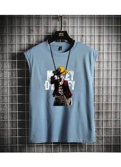 KUYING Summer One Piece Lunch Break Loose Casual Vest  - Image 1