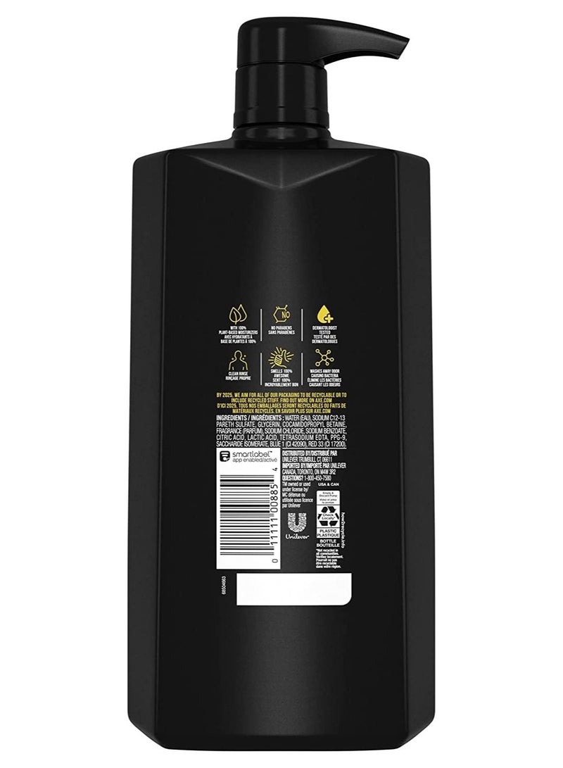 Axe Dual Action Body Wash for Long Lasting Freshness Pheonix Crushed Mint & Rosemary Men's Body Wash with 100% Plant-Based Moisturizers 946 ml - Image 2