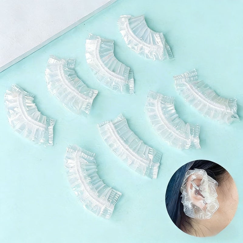 89 Pcs Waterproof Ear Muffs for Adults Hair Dyeing Bathing Swimming - Image 2