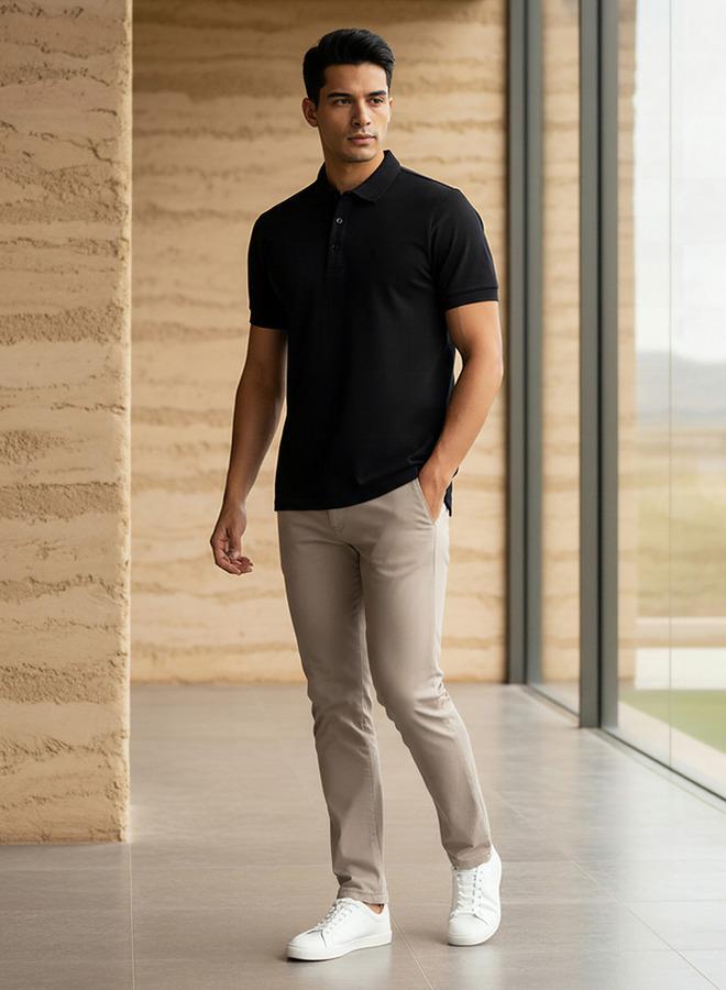 Emperor Men Short Sleeves Polo T-shirt - Image 2