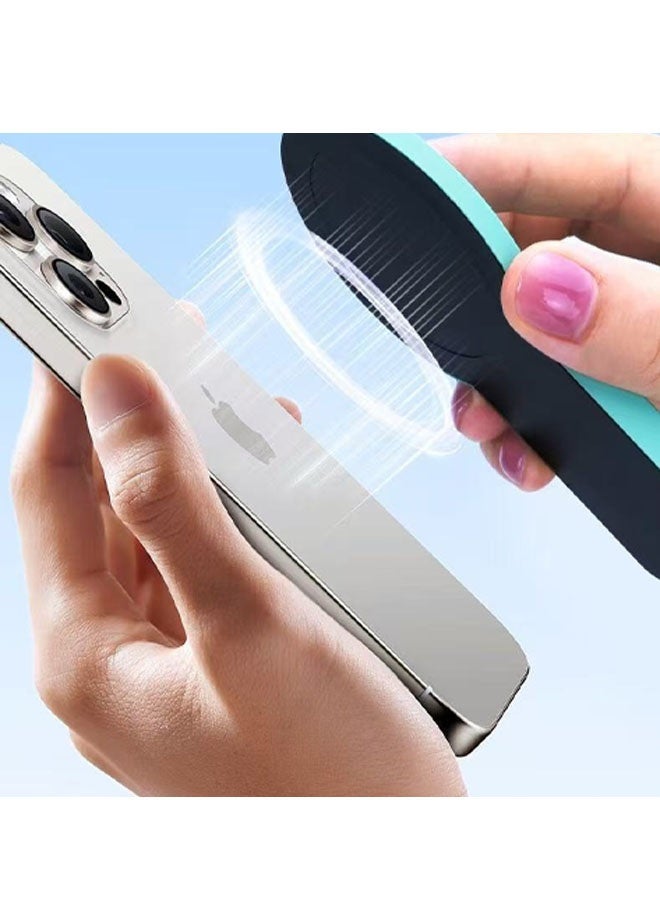 Magnetic Phone Ring Holder for MagSafe, Cell Phone Grip Stand Finger Ring Kickstand Two-Sided Magnet - Image 4