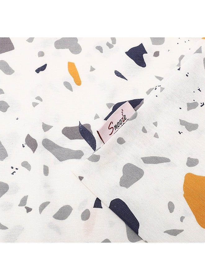 سنوز طقم ملاية سرير عاديه قطعتين، 180*235 سم+ كيس وسادة إضافي، تصميم روكس - Image 3