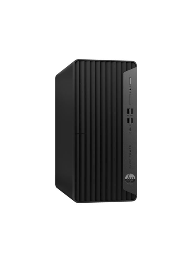 HP جهاز الكمبيوتر ايليت دسك 800 G9 بمعالج إنتل كور i7-13700 وذاكرة وصول عشوائي رام سعة 8 غيغابايت ومحرك أقراص اس اس دي سعة 512 غيغابايت و بدون ويندوز وبطاقة رسومات إنتل يو اتش دي أسود - Image 2