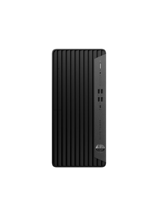 HP جهاز الكمبيوتر ايليت دسك 800 G9 بمعالج إنتل كور i7-13700 وذاكرة وصول عشوائي رام سعة 8 غيغابايت ومحرك أقراص اس اس دي سعة 512 غيغابايت و بدون ويندوز وبطاقة رسومات إنتل يو اتش دي أسود - Image 1