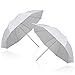 EMART EMART Emart 2 Pack 33inch Professional Photography Photo Video Studio Lighting Flash Translucent White Soft Umbrella - Image 2