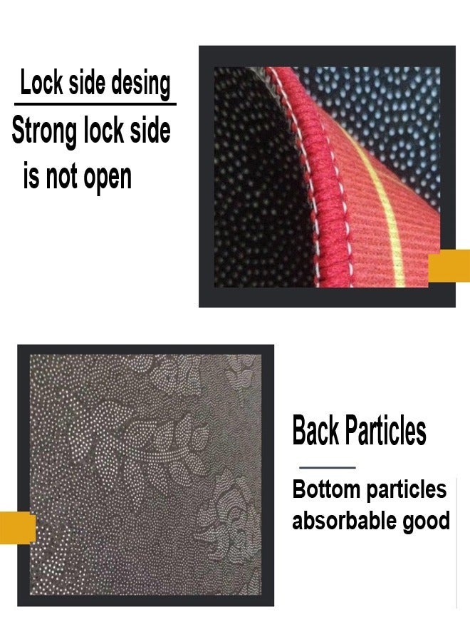 Raffine New Style Durable Soft Washable Sticky Printed Entrance Door Mat Floor Carpet Classical Runner Rug for Hallway 300x80 cm - Image 5