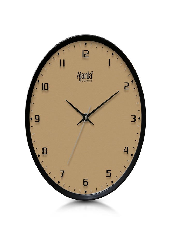 Ajanta Luxury 13 Inch Golden Wall Clock | Stylish Silent Sweep Decor for Living Room, Office, Bedroom | Model 2277 - Image 2