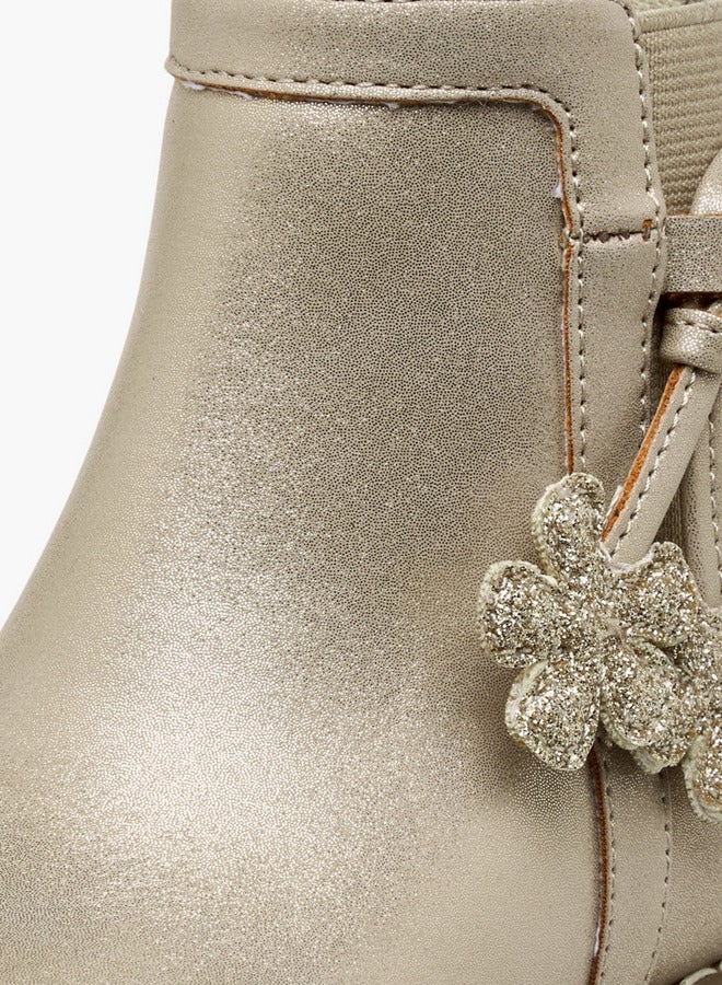 جونيورز جزمة كاحل صلبة بسحاب - Image 4