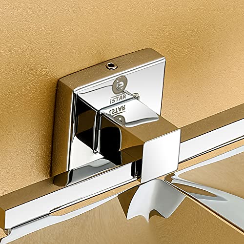 iSTAR Stainless Stainless Steel Soap Dish with Tumbler Holder/Soap Case with Toothbrush Stand/Soap Stand/Tooth Brush Holder/Bathroom Accessories (Chrome) Pack of 1 - Image 4