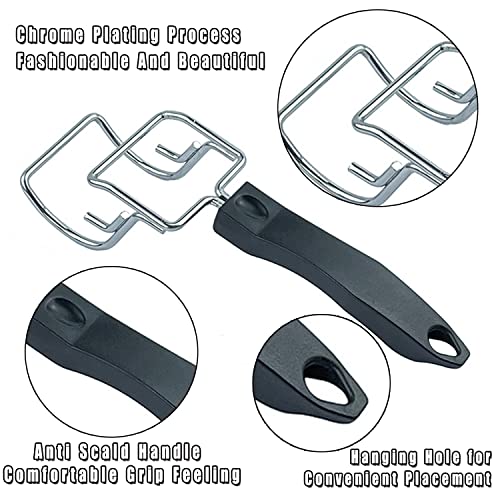 Buhoet Air Fryer Convection Toaster Oven Tray Extractor, Grills Extractor, Grills Clip, Oven Clip, Oven Food Clip, Oven Tray Handle, Scald Resistant Clip, Common to Trays and Grills, Used to Quickly Remove - Image 5