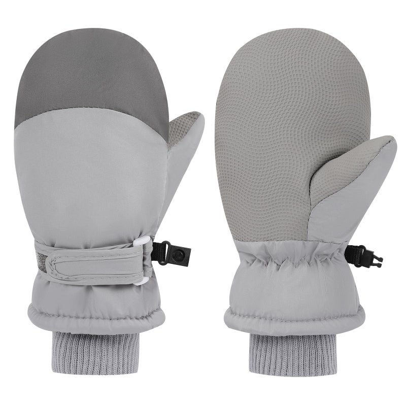 LPMOERA Toddler Mittens Waterproof Kids Winter Ski Gloves Baby Mittens for Boys Girls - Image 1
