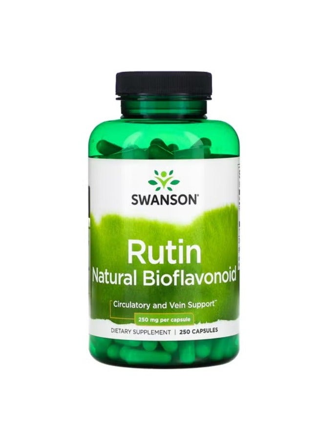 سوانسون روتين ، فلافونويدات حيوية طبيعية ، 250 ملجم ، 250 كبسولة