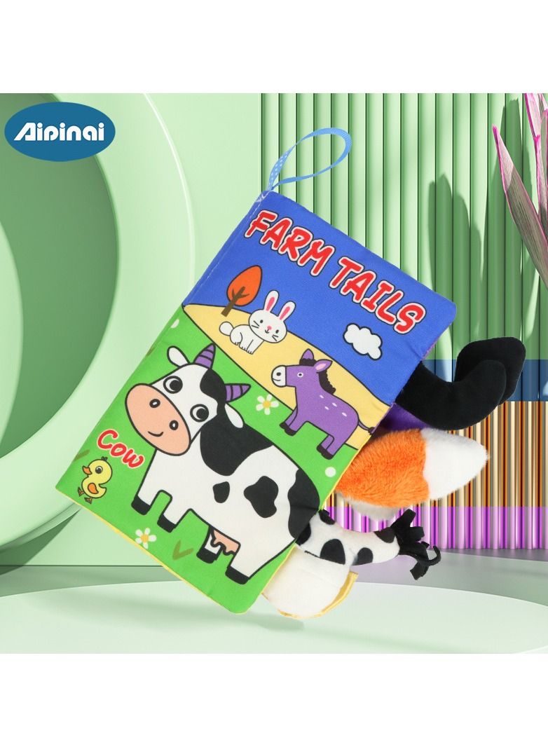 AIPINQI Suitable For Children Aged 0~3 Years Old Can't Tear Up Early Education Toy Books 