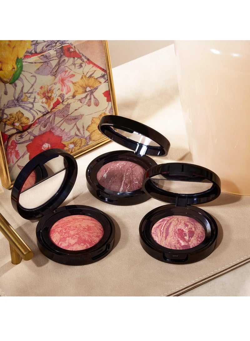LAURA GELLER NEW YORK Baked Blush n Brighten Marbleized Blush Coral Cove Creamy Lightweight Natural Finish - Image 3
