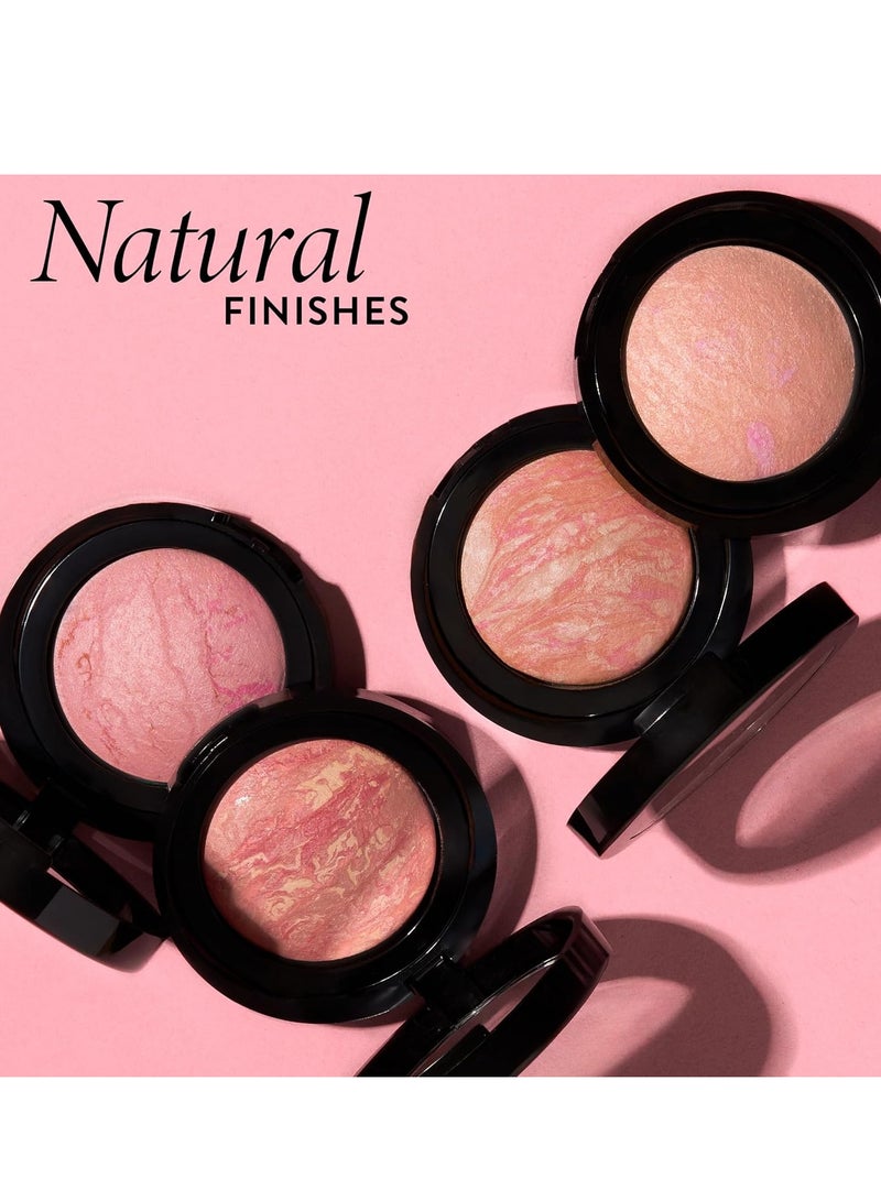 LAURA GELLER NEW YORK Baked Blush n Brighten Marbleized Blush Coral Cove Creamy Lightweight Natural Finish - Image 4