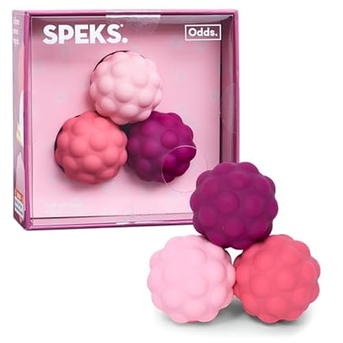 Speks Odds Soft Silicone Fidget Magnets Silent Stress Relief Toys Textured Magnetic Balls for Adults Teens 14 Purple - Image 1