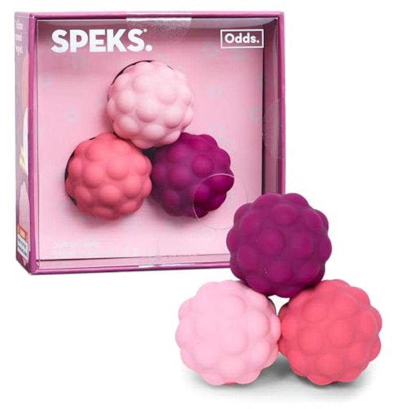 Speks Odds Soft Silicone Fidget Magnets Silent Stress Relief Toys Textured Magnetic Balls for Adults Teens 14 Purple - Image 2