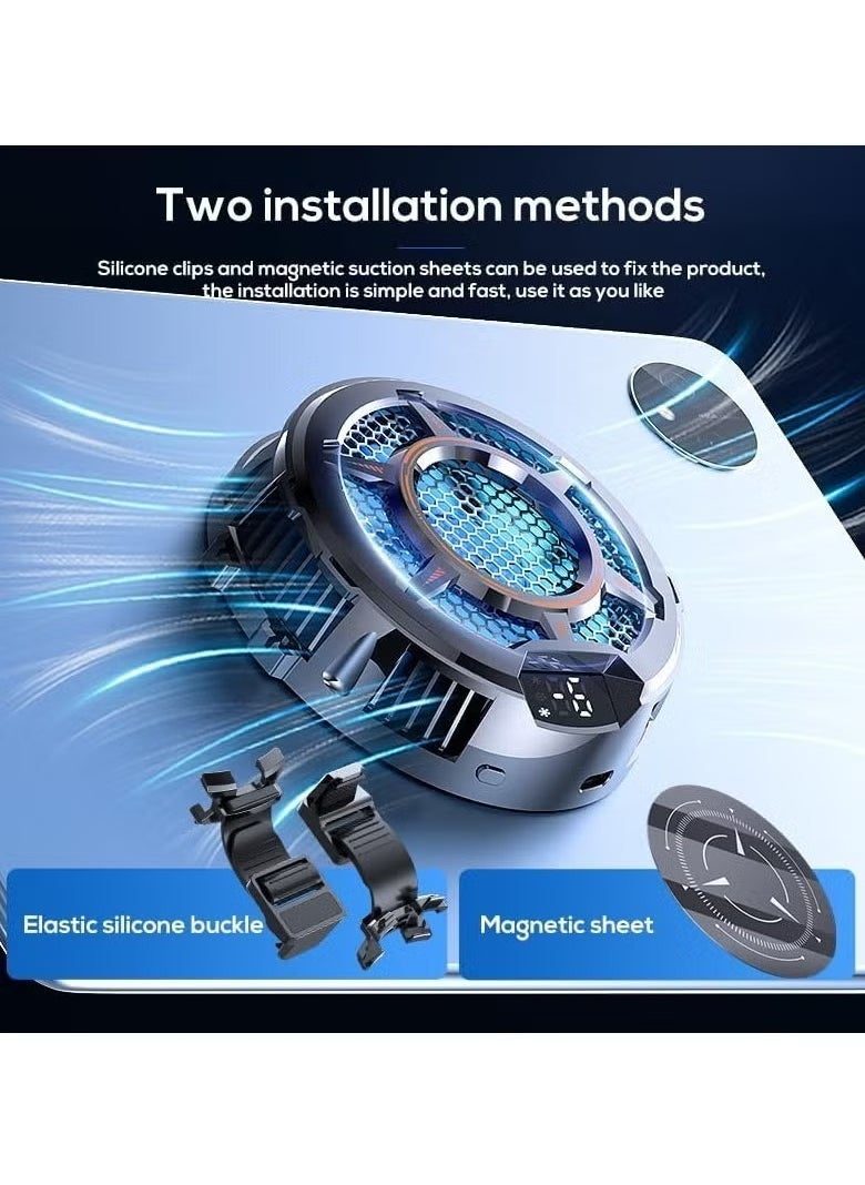 Gravity CX05 Tablet Magnetic Gaming Cooler – iPad Radiator with TEC Semiconductor, Mute Operation, Maximum Cooling -9°C, 3 Gear Cooling Adjustment, Fast Heat Dissipation, Perfect for Gaming and Streaming - Image 3