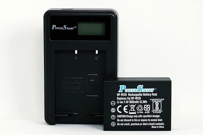 smart pro شاحن بطارية LCD USB مفرد Power Smart NP-W126 / NP-W126S لفوجي فيلم X-T1 X-T2 X-T3 X-T10 X-T20 X-T30 X-T30 II X-T100 X-T200 X100F X100V X-S10 X-A5 X-A10 X-E4 X-Pro2 X-Pro3 - Image 3