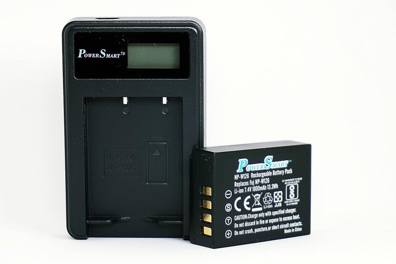 smart pro شاحن بطارية LCD USB مفرد Power Smart NP-W126 / NP-W126S لفوجي فيلم X-T1 X-T2 X-T3 X-T10 X-T20 X-T30 X-T30 II X-T100 X-T200 X100F X100V X-S10 X-A5 X-A10 X-E4 X-Pro2 X-Pro3 - Image 4