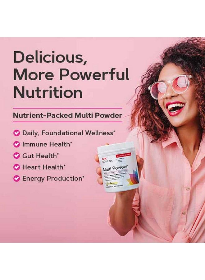 GNC Women's Multi Powder - Chocolate | Supports Overall Women’s Wellness, Heart Health, Energy Production | 30 Servings - Image 3