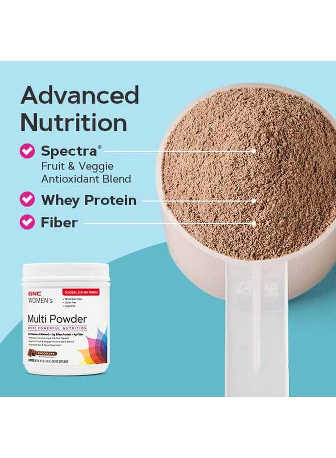 GNC Women's Multi Powder - Chocolate | Supports Overall Women’s Wellness, Heart Health, Energy Production | 30 Servings - Image 5