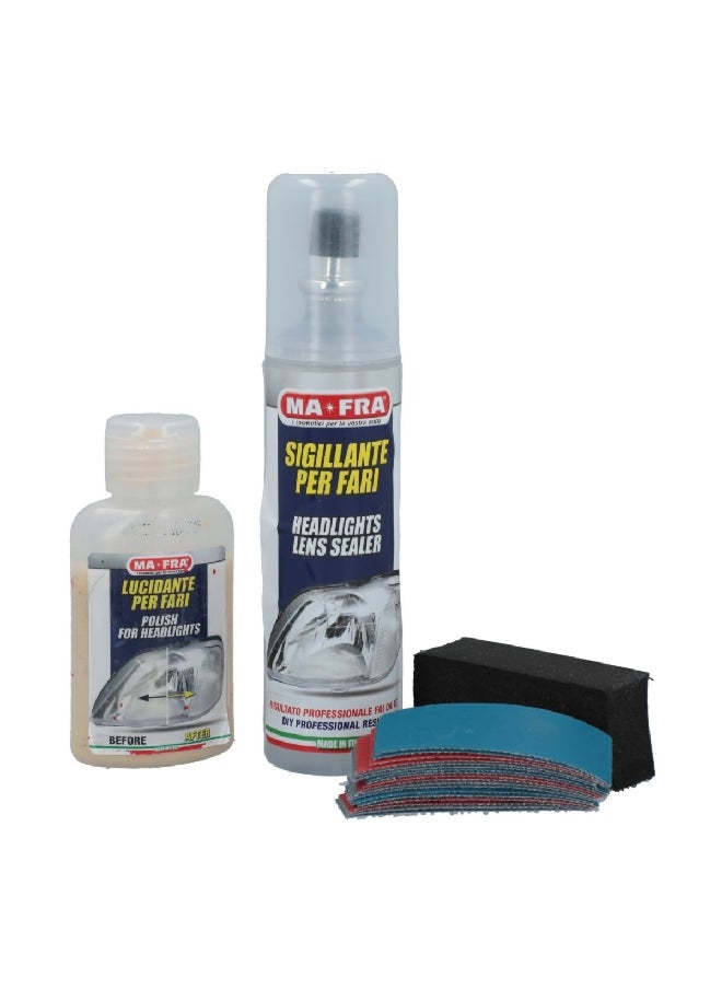MA-FRA Regenera Headlight Restoration Kit 20 x 9.5 x 6 cm HO590  - Image 1