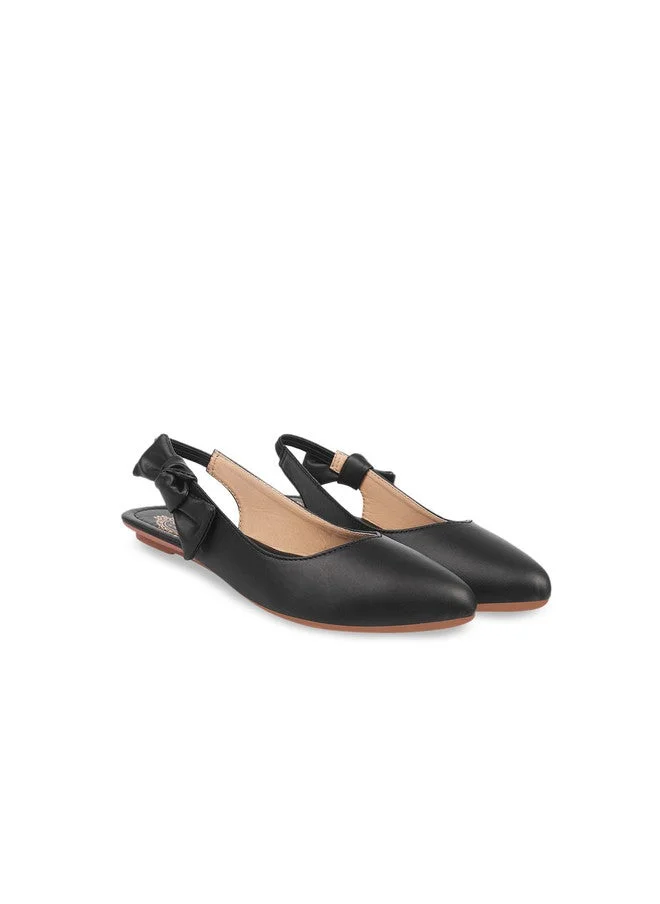 Shoetopia Shoetopia Girls Bow Detail Mules