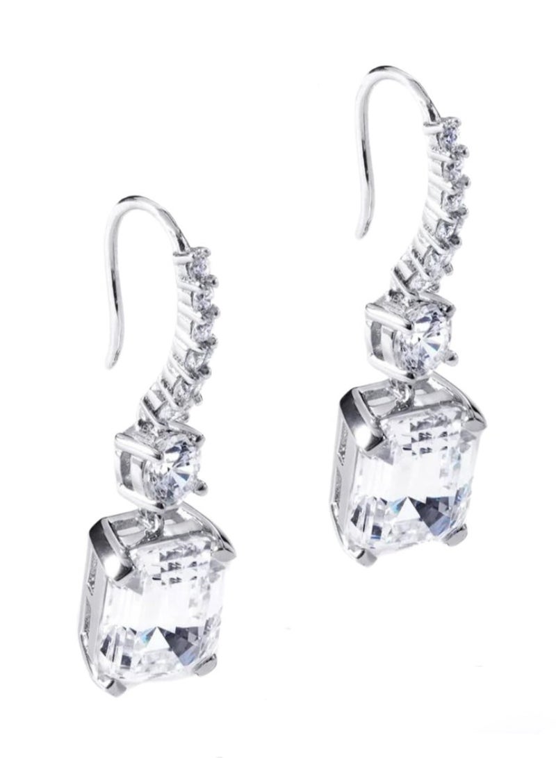 LAVEEN JEWELLERY Women’s Earrings | 18k Gold Plated Earrings with Cubic Zirconia Stones | Hypoallergenic Jewelry for Women, Tarnish-Free Earrings, Hand-Finished  925 Sterling Silver Earrings - Image 1